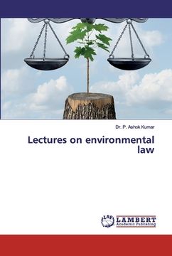 portada Lectures on environmental law (en Inglés)