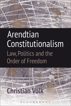 portada Arendtian Constitutionalism, (en Inglés)