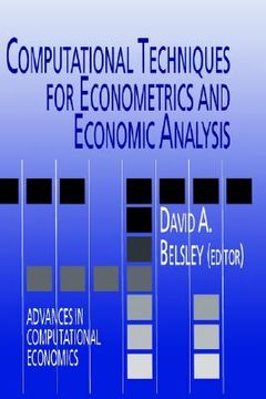 portada computational techniques for econometrics and economic analysis