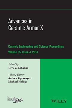 portada Advances in Ceramic Armor X, Volume 35, Issue 4