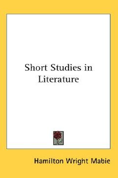 portada short studies in literature (en Inglés)