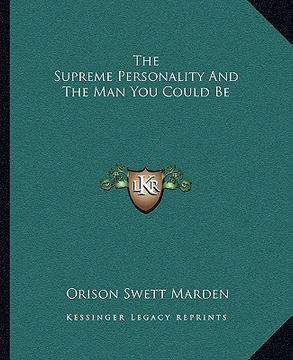portada the supreme personality and the man you could be