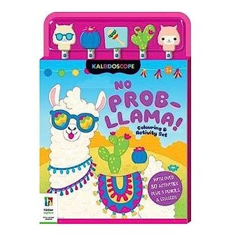 portada No Prob-Llama Colouring & Activity set