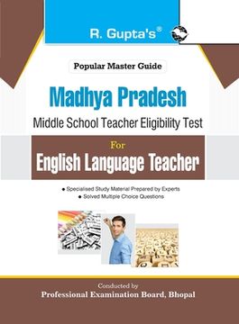 portada Madhya Pradesh (Middle School) English Language Teacher Exam Guide (en Inglés)