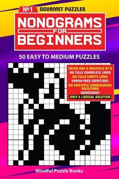 portada Nonograms for Beginners: 50 Easy to Medium Puzzles (en Inglés)