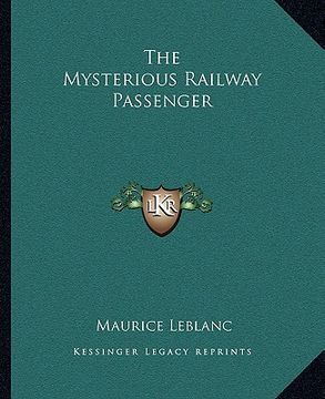 portada the mysterious railway passenger (en Inglés)