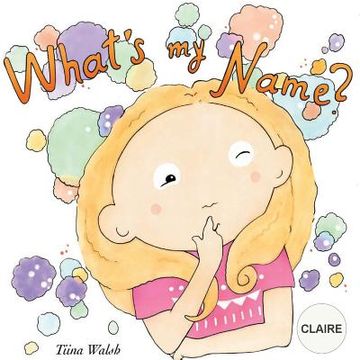 portada What's my name? CLAIRE (in English)