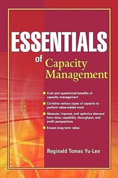 portada essentials of capacity management (en Inglés)