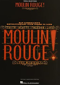 portada Moulin Rouge! The Musical: Vocal Selections 