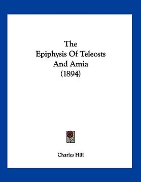 portada the epiphysis of teleosts and amia (1894) (in English)