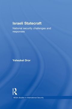 portada israeli statecraft: national security challenges and responses