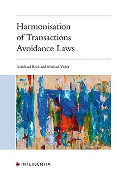 portada Harmonisation of Transactions Avoidance Laws (en Inglés)