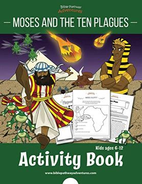 portada Moses and the ten Plagues Activity Book (en Inglés)