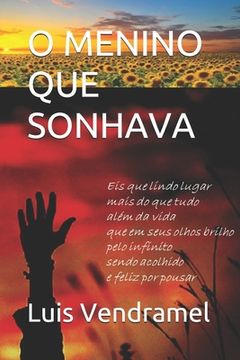 portada O Menino Que Sonhava (in Portuguese)