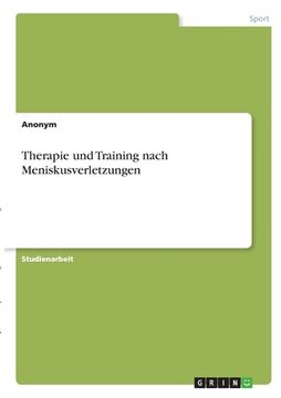 portada Therapie und Training nach Meniskusverletzungen