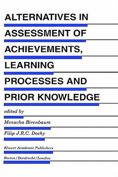 portada alternatives in assessment of achievements, learning processes and prior knowledge (en Inglés)