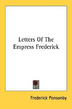 portada letters of the empress frederick (en Inglés)