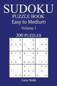 portada 300 Easy to Medium Sudoku Puzzle Book (in English)