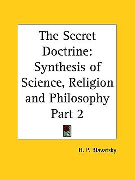 portada the secret doctrine: synthesis of science, religion and philosophy part 2
