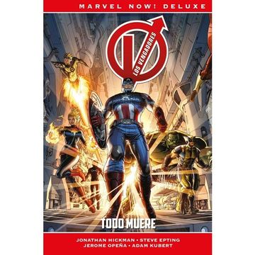 portada Marvel Now! Deluxe. Los Vengadores de Jonathan Hickman 1 (in Spanish)
