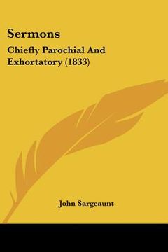 portada sermons: chiefly parochial and exhortatory (1833)