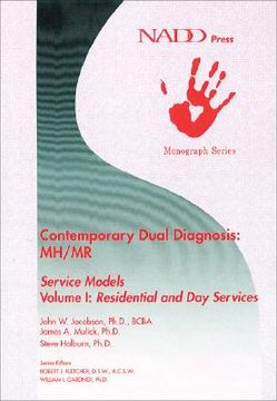 portada contemporary dual diagnosis mh/mr service models volume i: residential and day services
