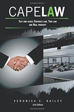 portada Cape Law: Text and cases: Contract law, Tort law and Real property