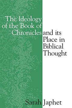 portada The Ideology of the Book of Chronicles and its Place in Biblical Thought 