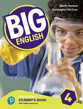 portada Big English ame 2nd Edition 4 Student Book With Online World Access Pack 