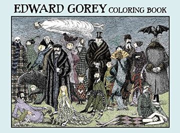 portada Edward Gorey: Coloring Book (en Inglés)