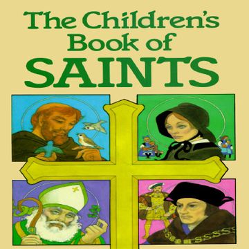 portada childrens book of saints (en Inglés)
