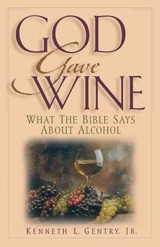 portada God Gave Wine (en Inglés)