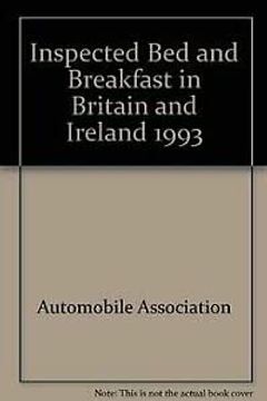 portada Aa Inspected bed and Breakfast in Britain & Ireland: 1993 (in English)