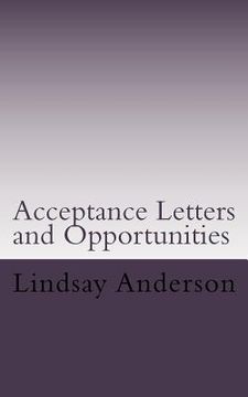 portada Acceptance Letters and Opportunities: A Lyndsey Kelley Novel (in English)