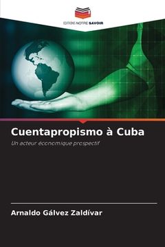 portada Cuentapropismo à Cuba (en Francés)