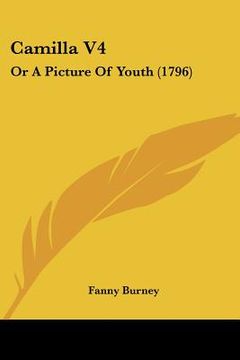 portada camilla v4: or a picture of youth (1796) (in English)