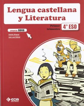 portada LENGUA CASTELLANA Y LITERATURA 4º E.S.O. - PROYECTO NOVA (in Spanish)