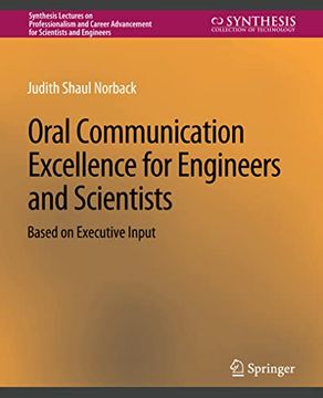 portada Oral Communication Excellence for Engineers and Scientists (en Inglés)