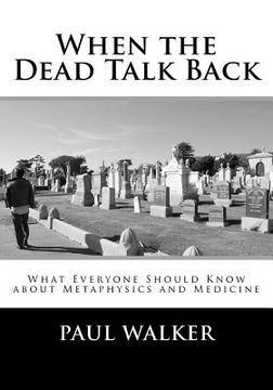 portada when the dead talk back (en Inglés)