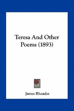 portada teresa and other poems (1893) (in English)
