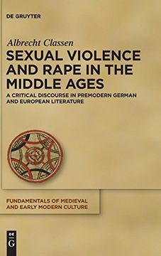 portada Sexual Violence and Rape in the Middle Ages (en Inglés)