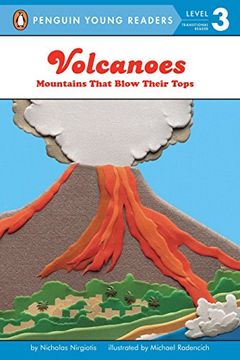 portada Volcanoes: Mountains That Blow Their Tops (Penguin Young Readers, Level 3) (in English)
