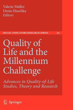 portada quality of life and the millennium challenge: advances in quality-of-life studies, theory and research