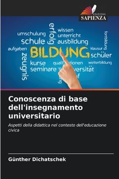 portada Conoscenza di base dell'insegnamento universitario (en Italiano)