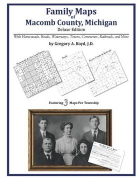 portada Family Maps of Macomb County, Michigan (en Inglés)