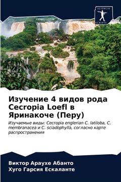 portada Изучение 4 видов рода Cecropia Loefl в &#1 (en Ruso)