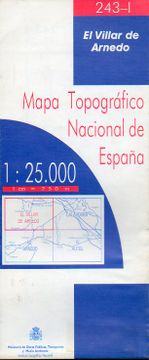 portada mapa topográfico nacional de españa. escala 1:25.000. 243-i. el villar de arnedo.