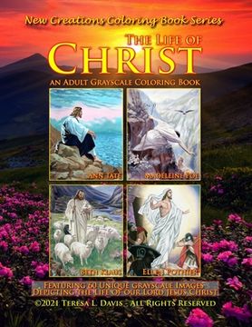 portada New Creations Coloring Book Series: The Life of Christ (en Inglés)