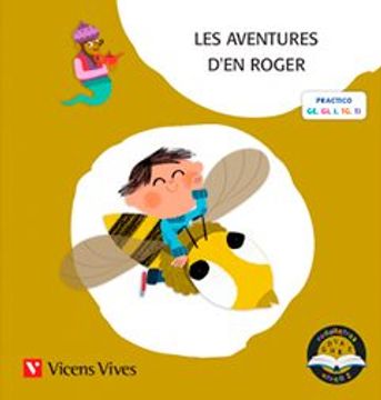 portada Les Aventures d en Roger. Rodalletres Nivell 2 (Ge,Gi,J,Tg,Tj) Lletra de pal