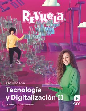 portada Tecnología y Digitalización ii. 3 Secundaria. Revuela. Comunidad de Madrid